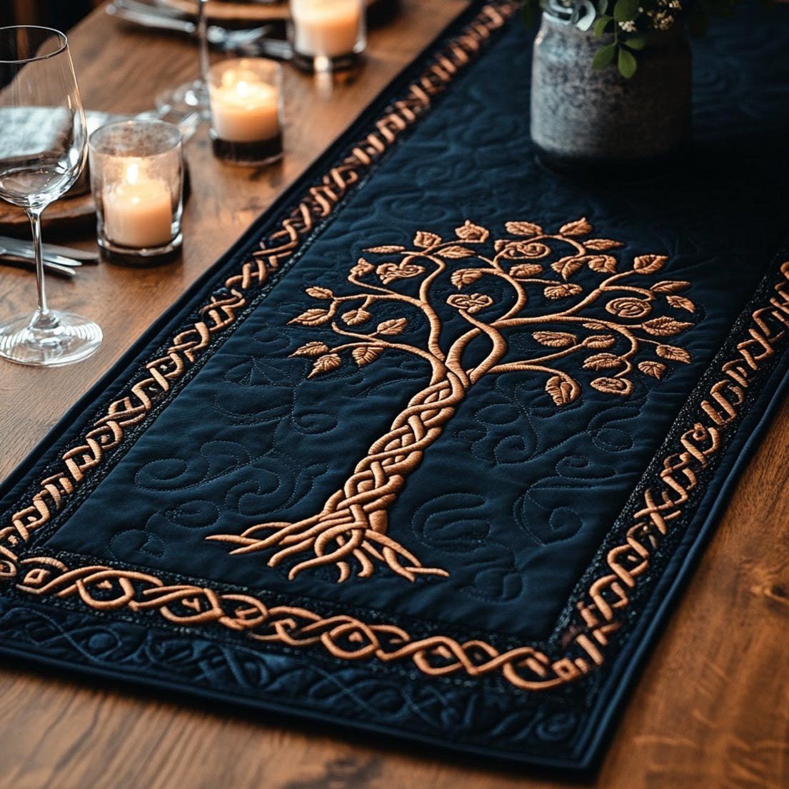 Life Harmony Table Runner