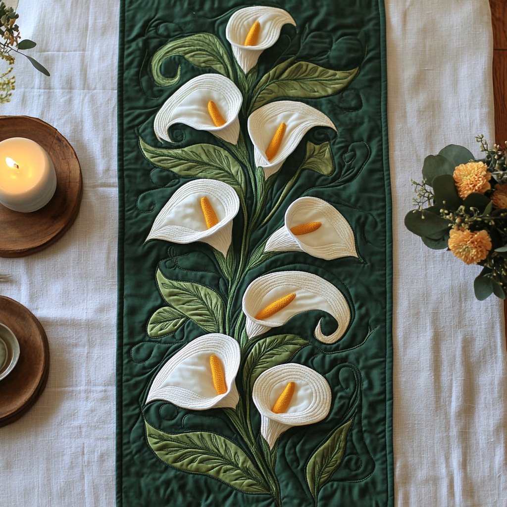 Lily Bloom Table Runner