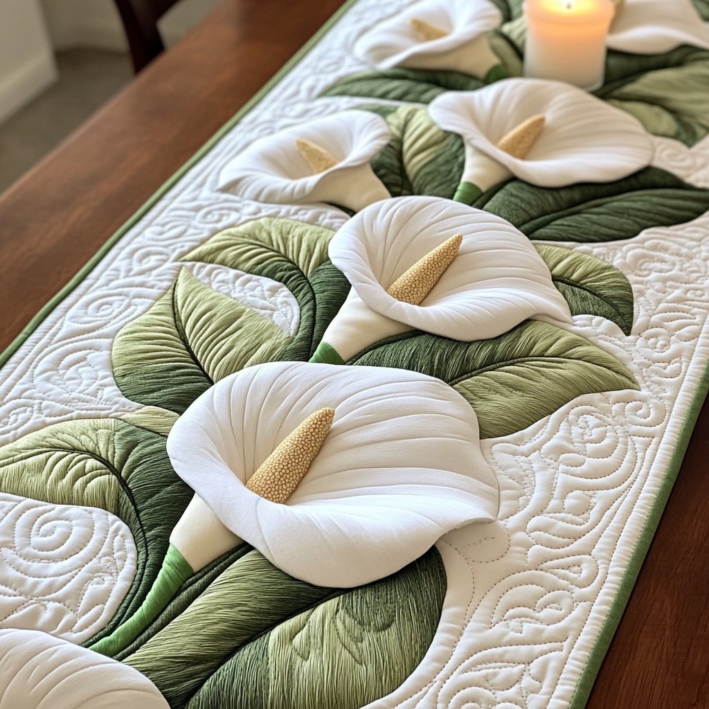 Lily Charm Table Runner