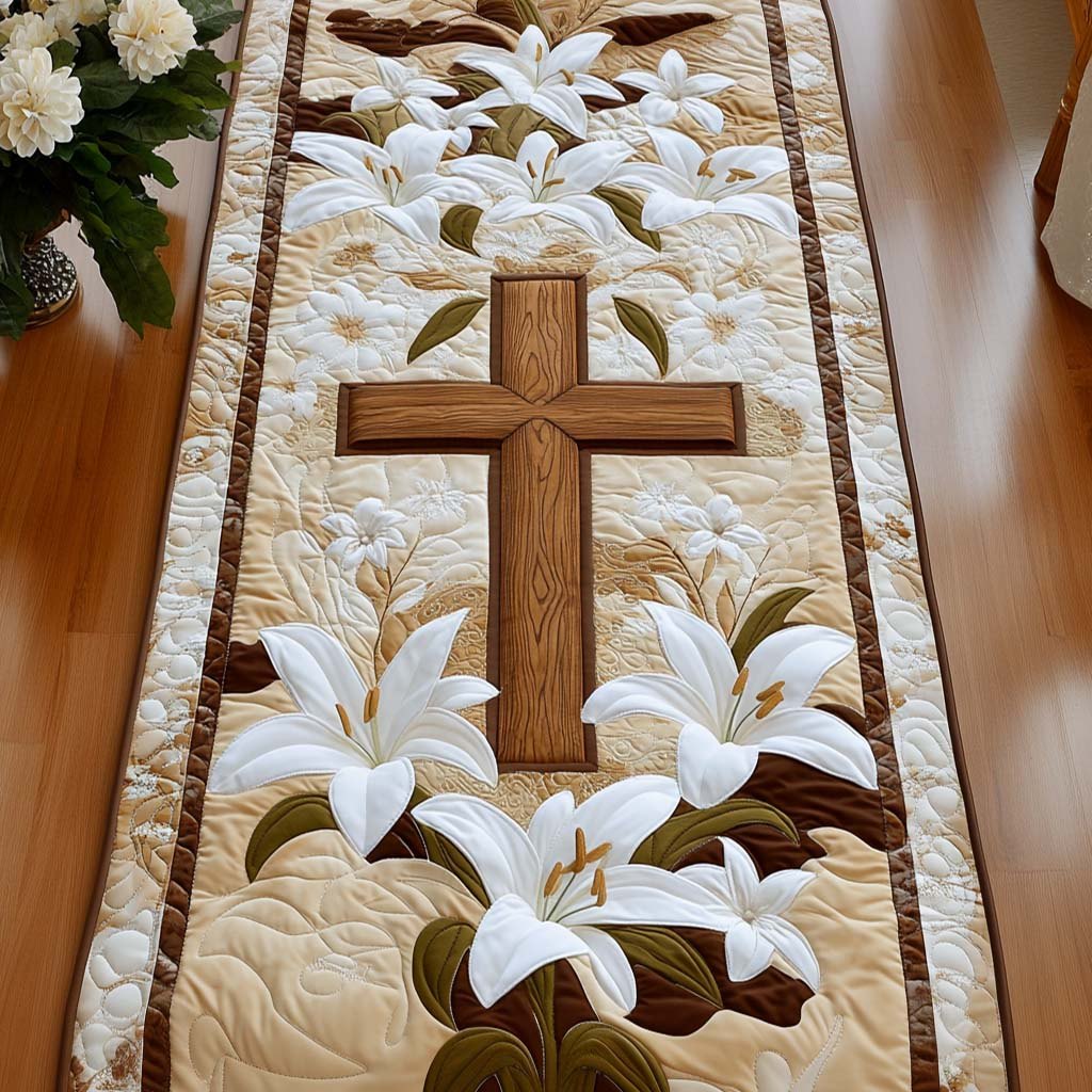 Lily Devotion Table Runner
