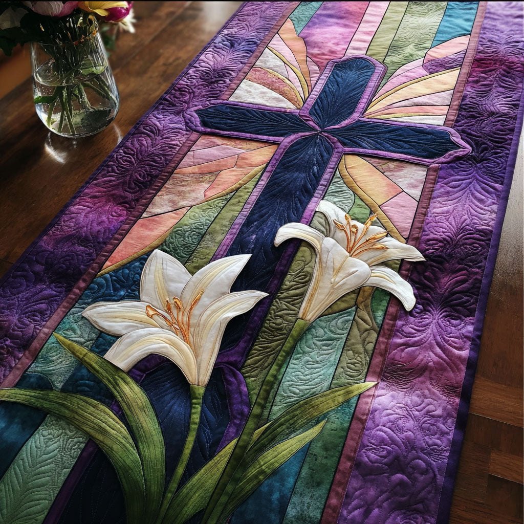Lily of Grace Table Runner