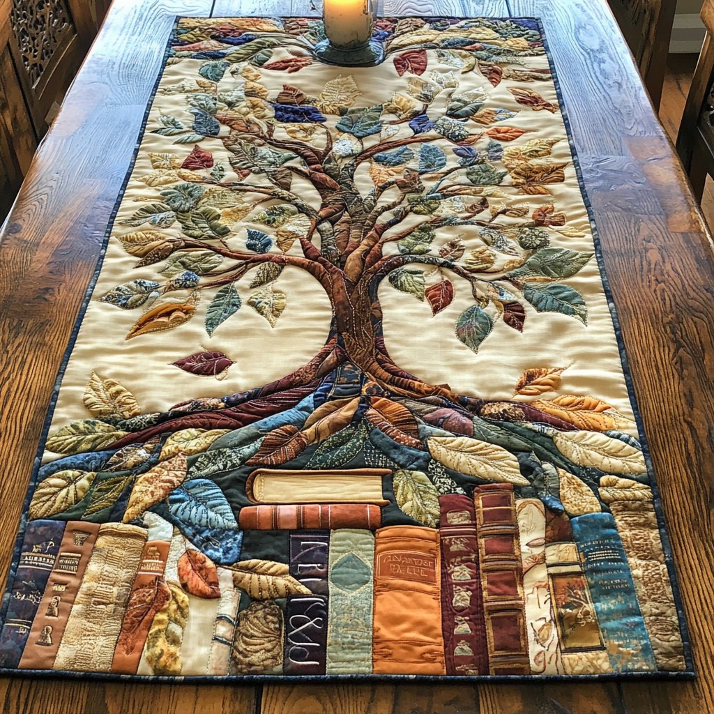 Literary Bliss Table Runner