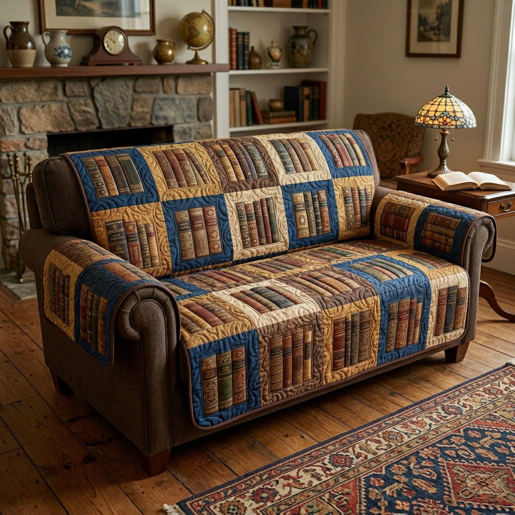 Literary Cozy Sofa Cover