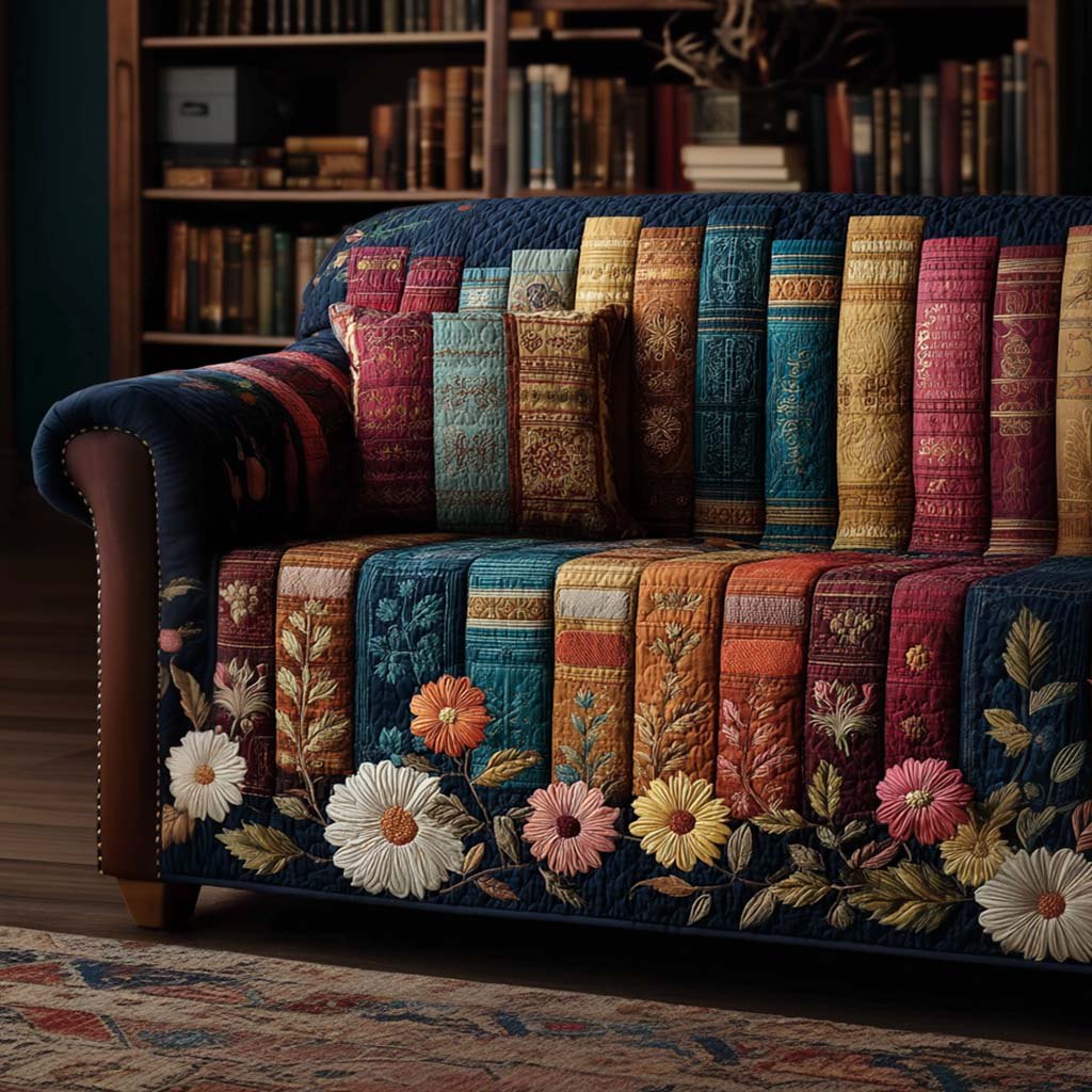 Literary Escape Sofa Cover