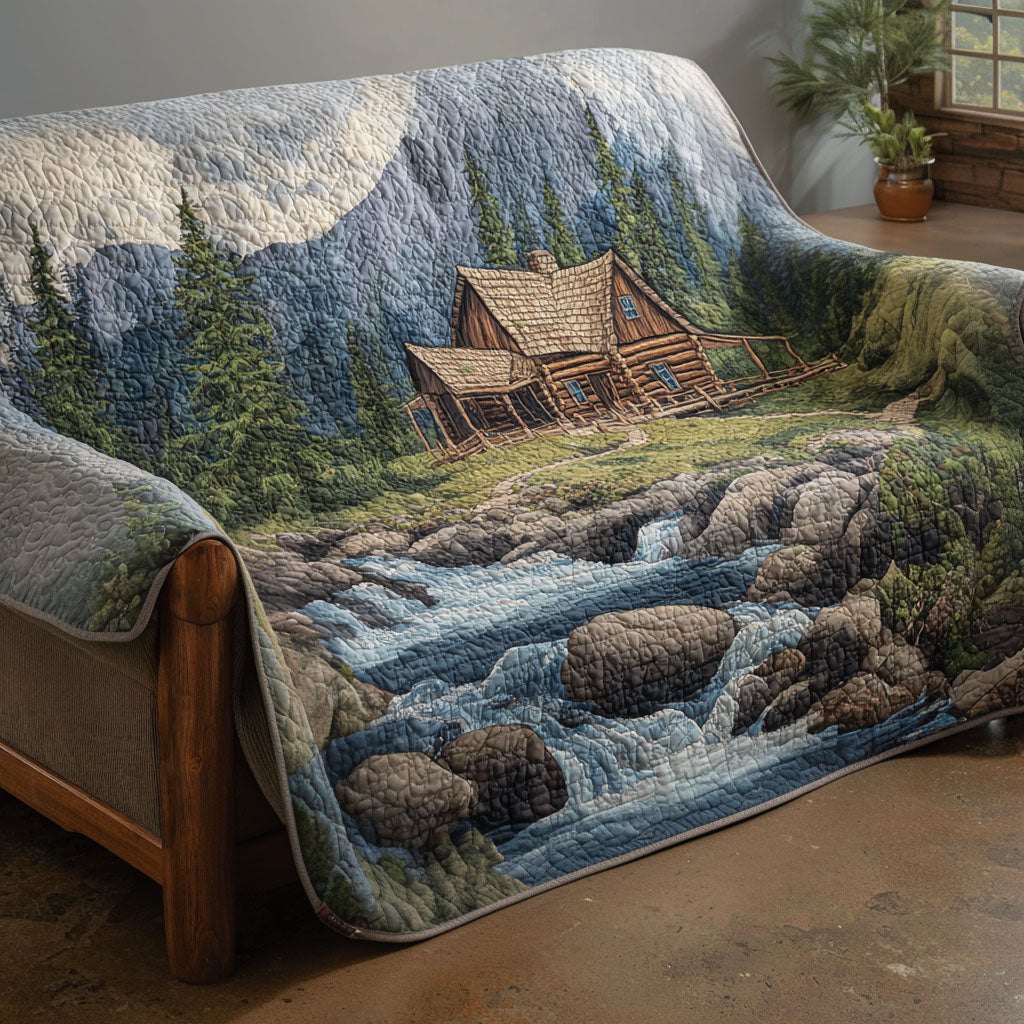 Lodge Patchwork Sofa Cover