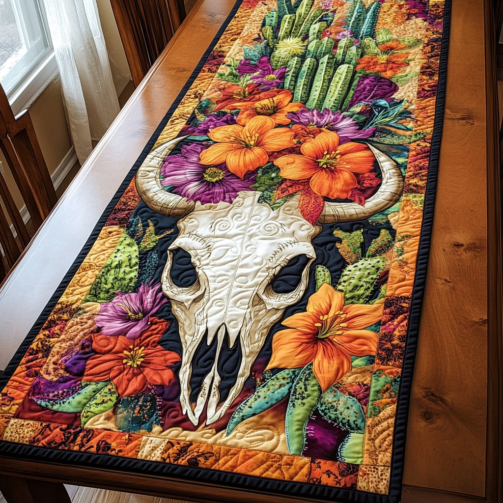 Lone Horn Table Runner