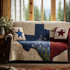 Lone Star Bloom Sofa Cover