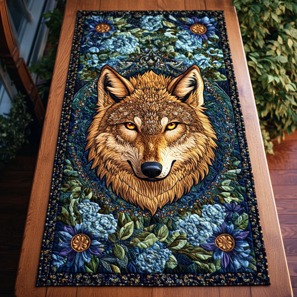Lone Wolf Table Runner