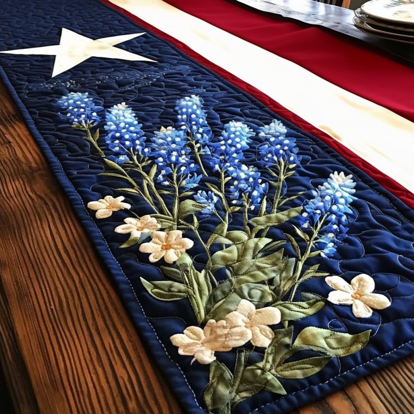 Lone Star Radiance Table Runner