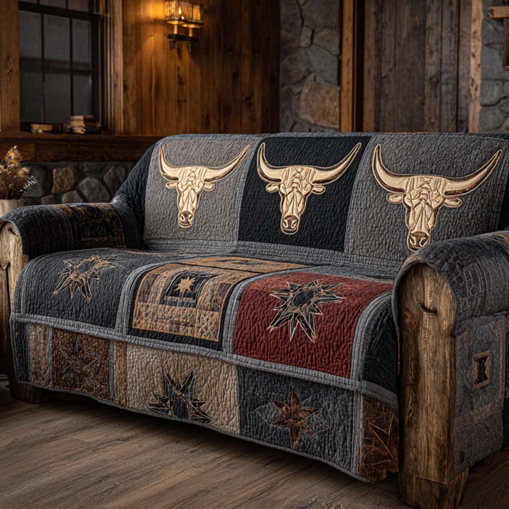 Longhorn Lodge Sofa Cover