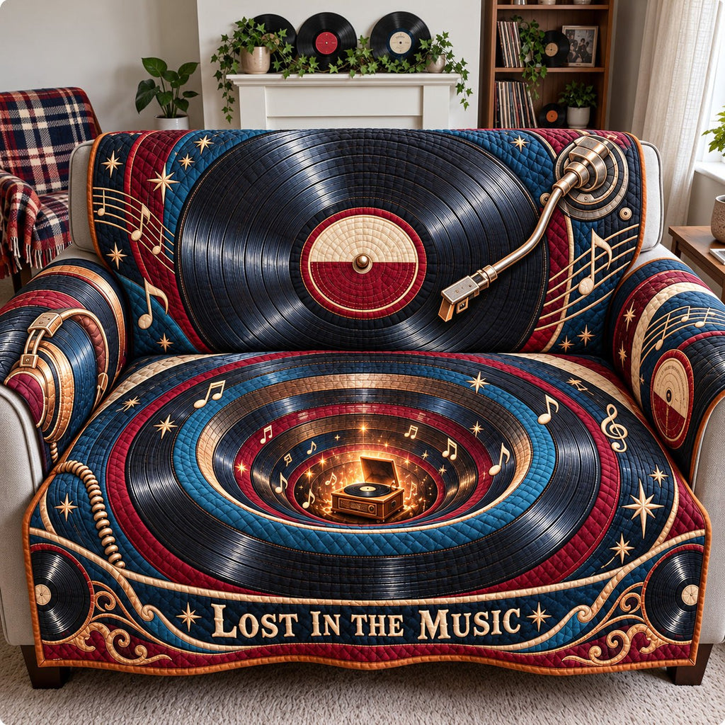 Lost in the Music Sofa Cover