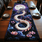 Lotus Dragon Table Runner