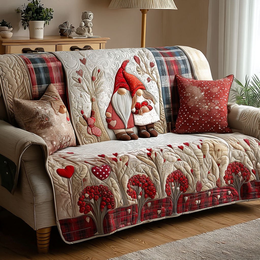 Love Gnomes Sofa Cover