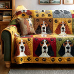 Loyal Basset Sofa Cover