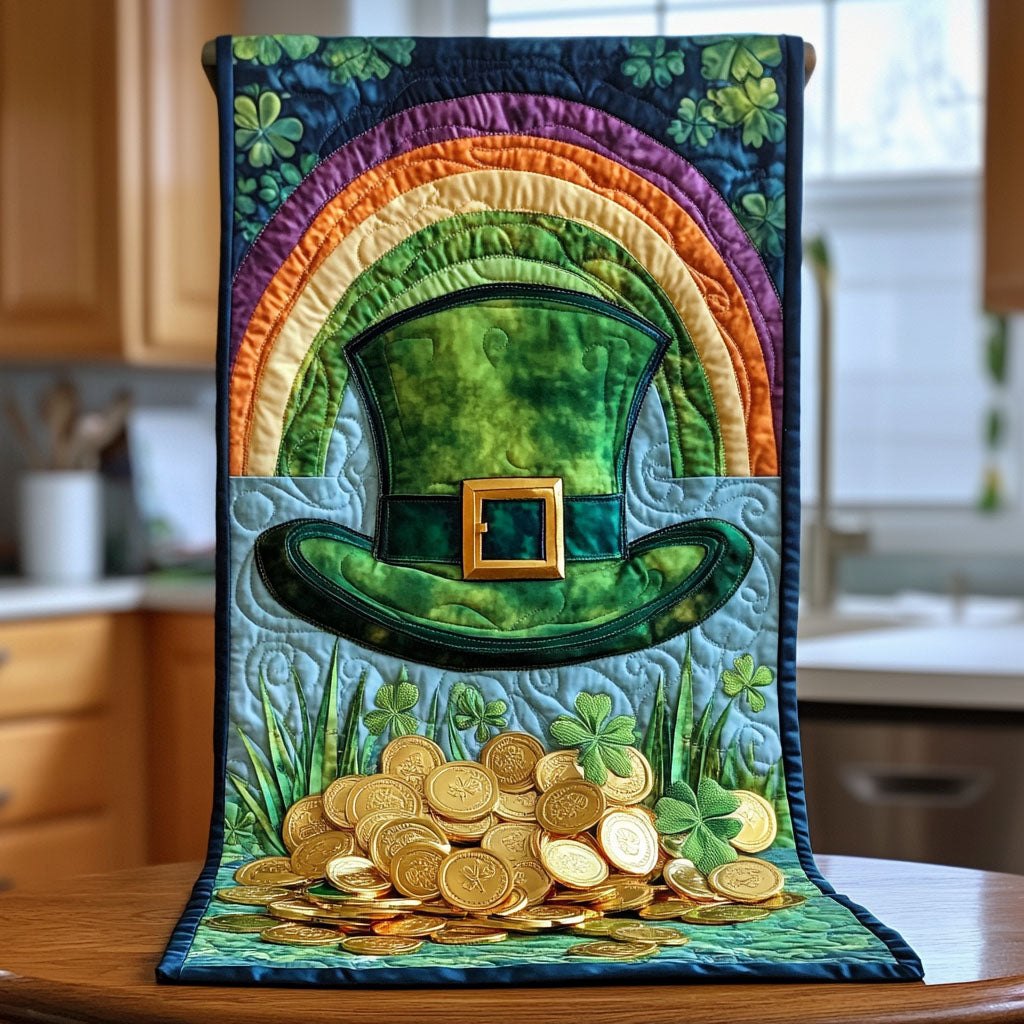 Lucky Hat Rainbow Table Runner
