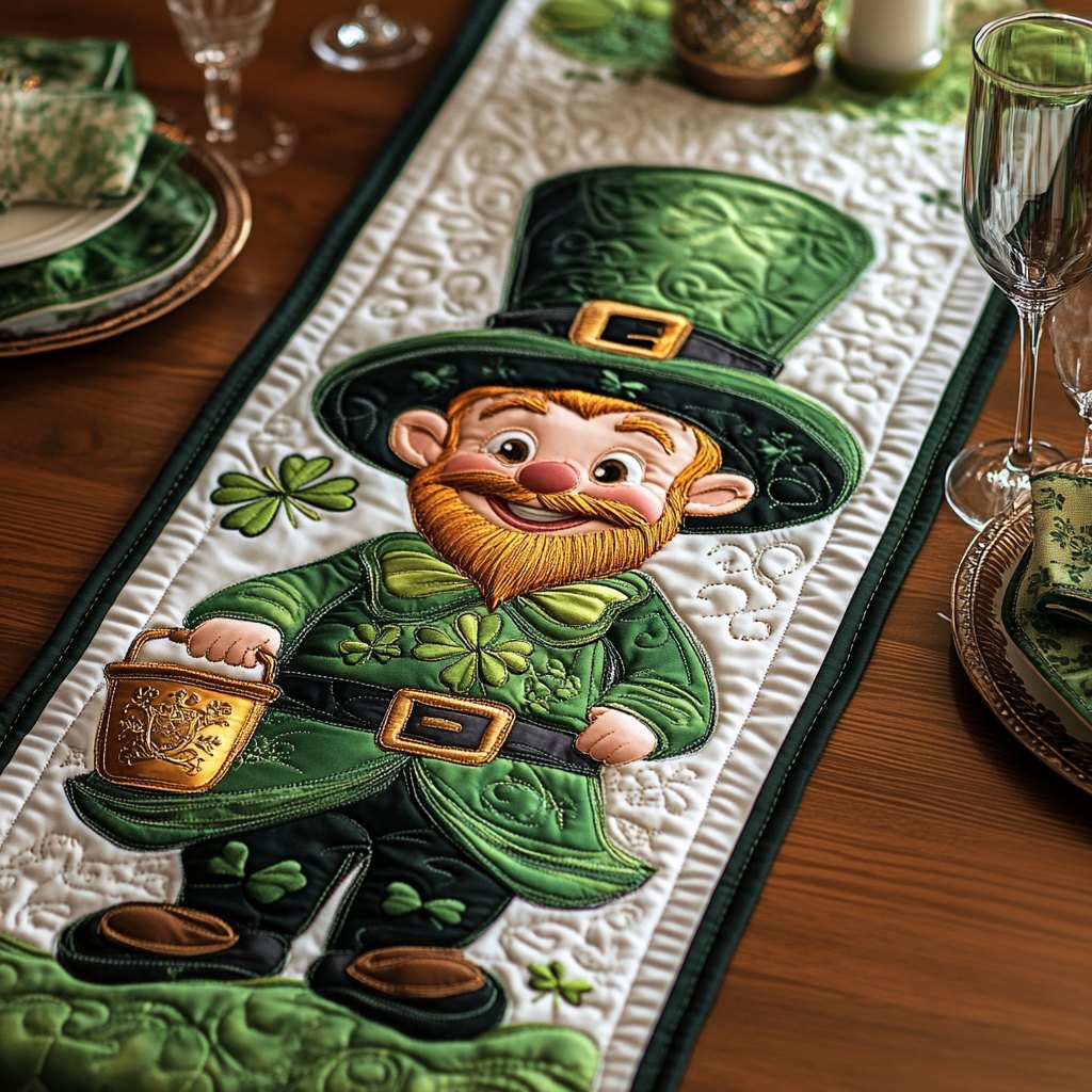 Lucky Leprechaun Table Runner