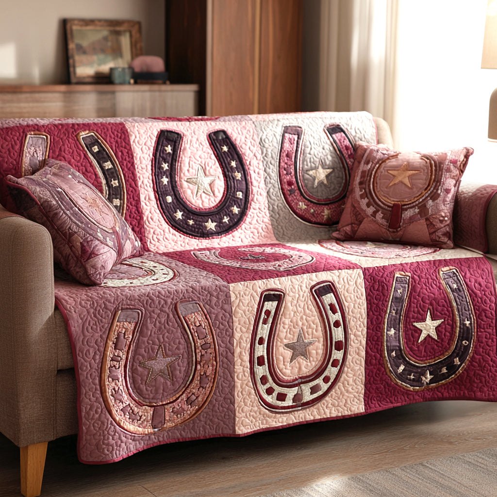 Lucky Horseshoe Sofa Cover