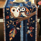 Lunar Owl Serenade Table Runner