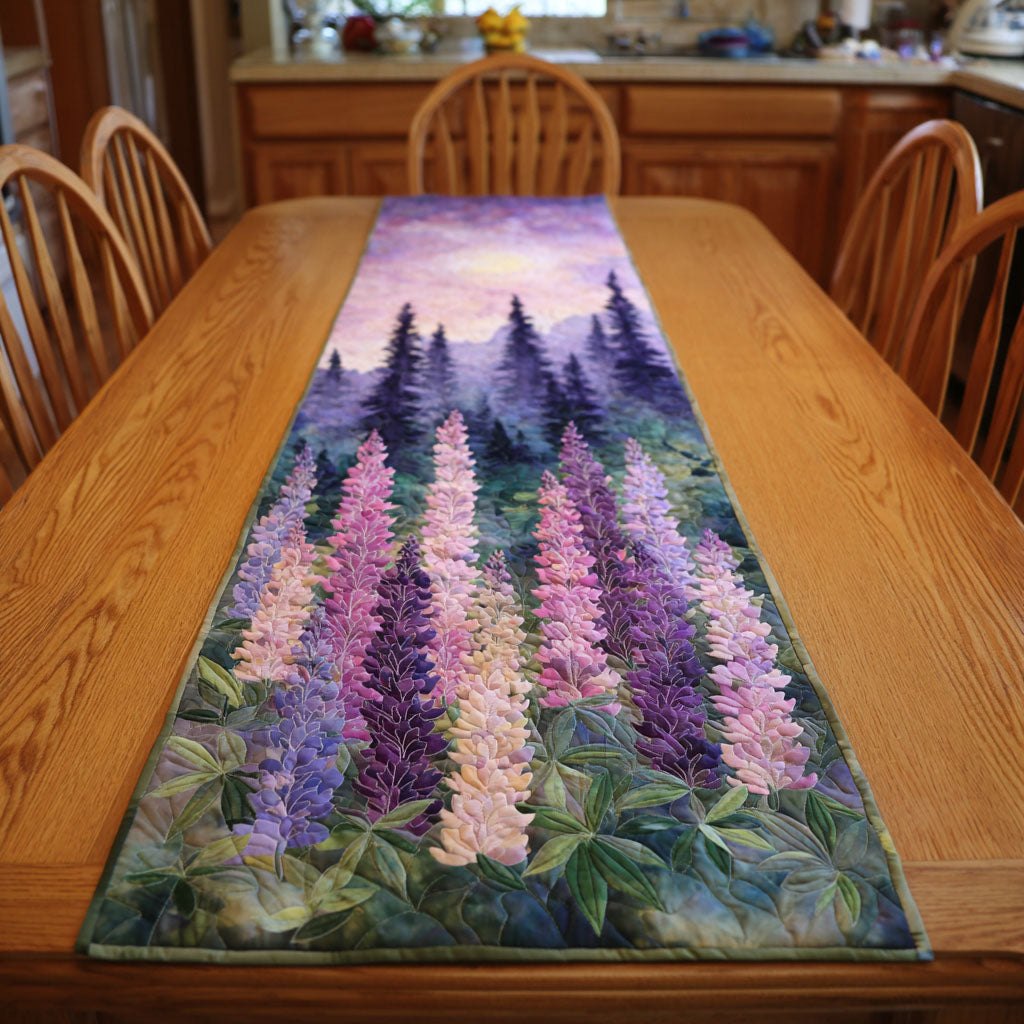 Lupine Valley Table Runner