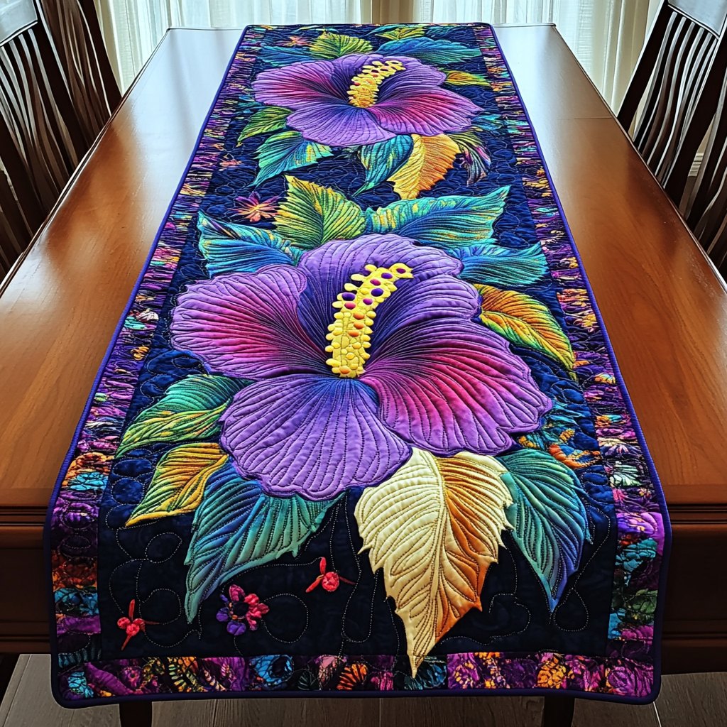 Lush Tropics Table Runner