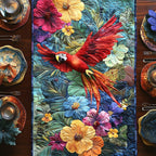 Macaw Magic Table Runner