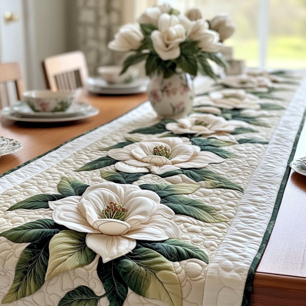 Magnolia Belle Table Runner