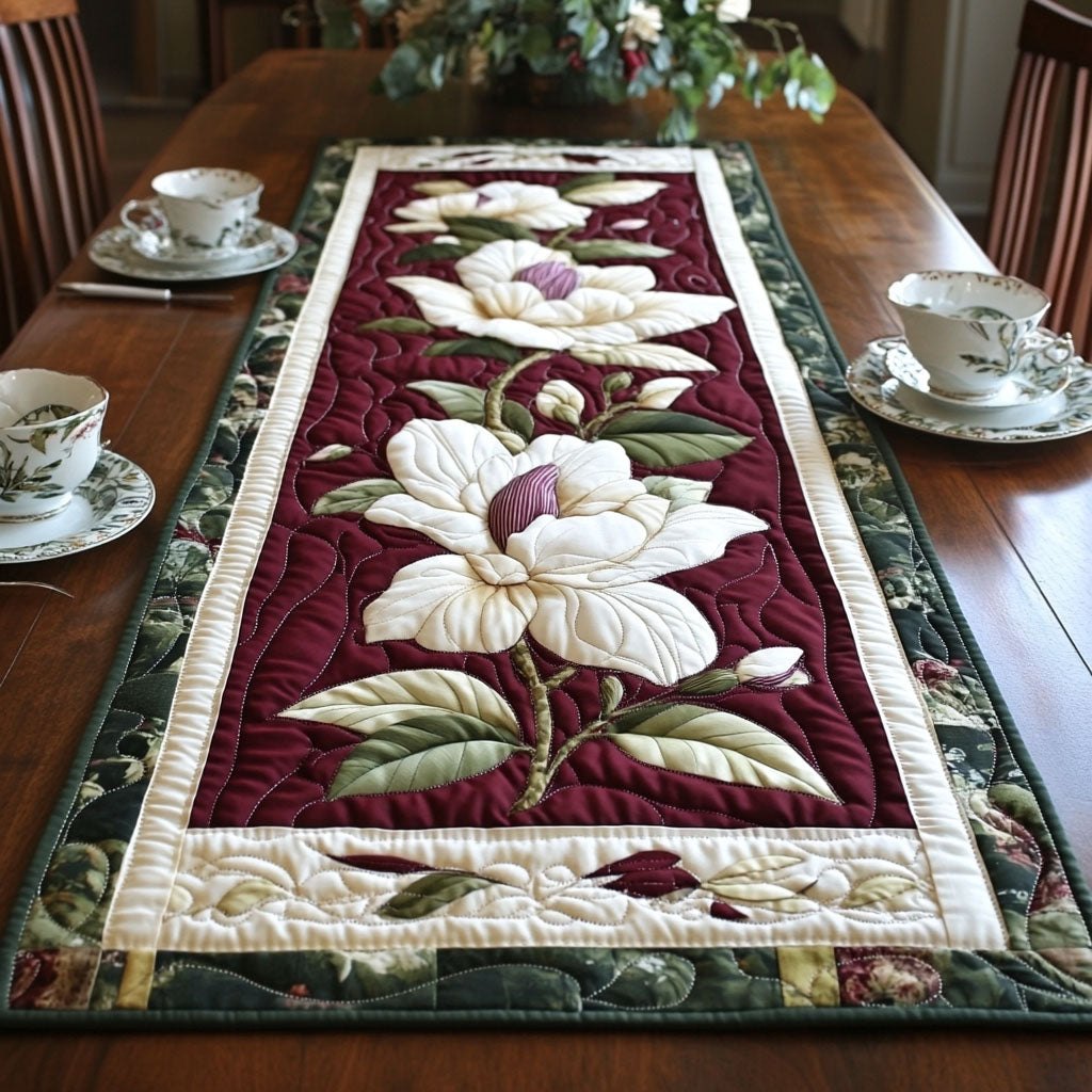 Magnolia Reverie Table Runner