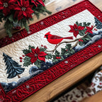 Majestic Cardinal Bliss Table Runner