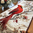 Majestic Cardinal Table Runner