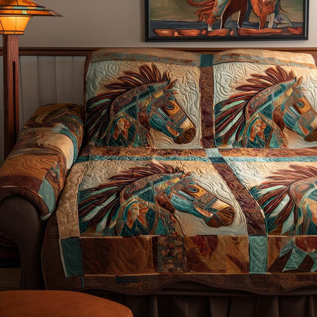 Majestic Steed Sofa Cover