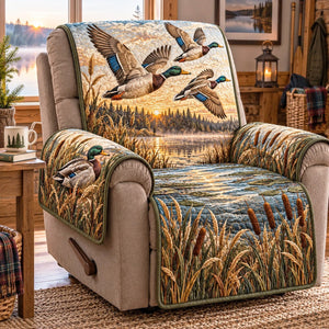Mallard Lake Sunrise Sofa Cover - Made to Order