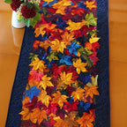 Maple Leaf Kisses Table Runner