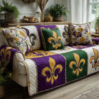 Mardi Magic Sofa Cover