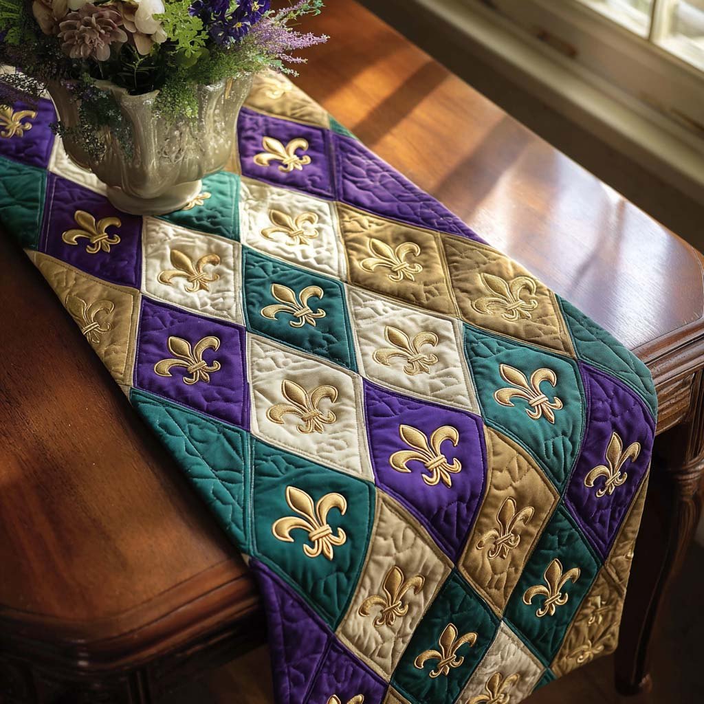 Mardi Spark Table Runner