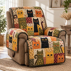 Marigold Cat Patch Sofa Cover