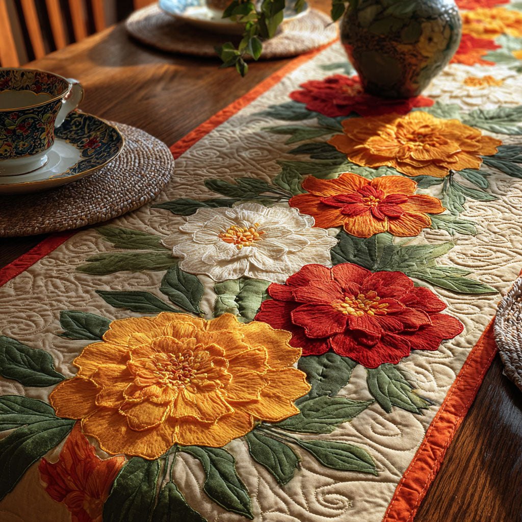 Marigold Sun Table Runner