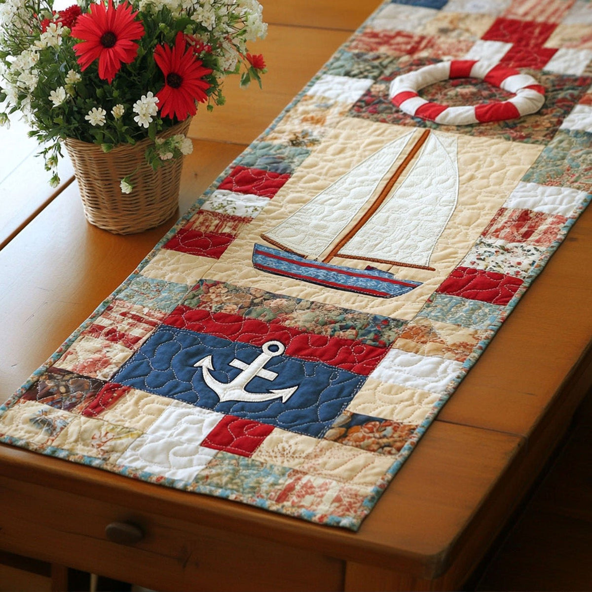 Maritime Charm Table Runner