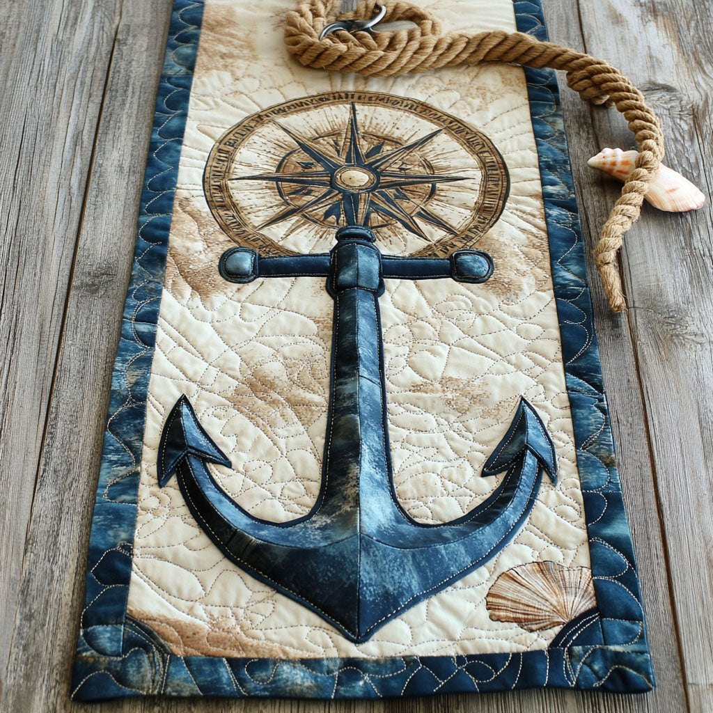 Maritime Compass Table Runner