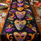 Masked Elegance Table Runner