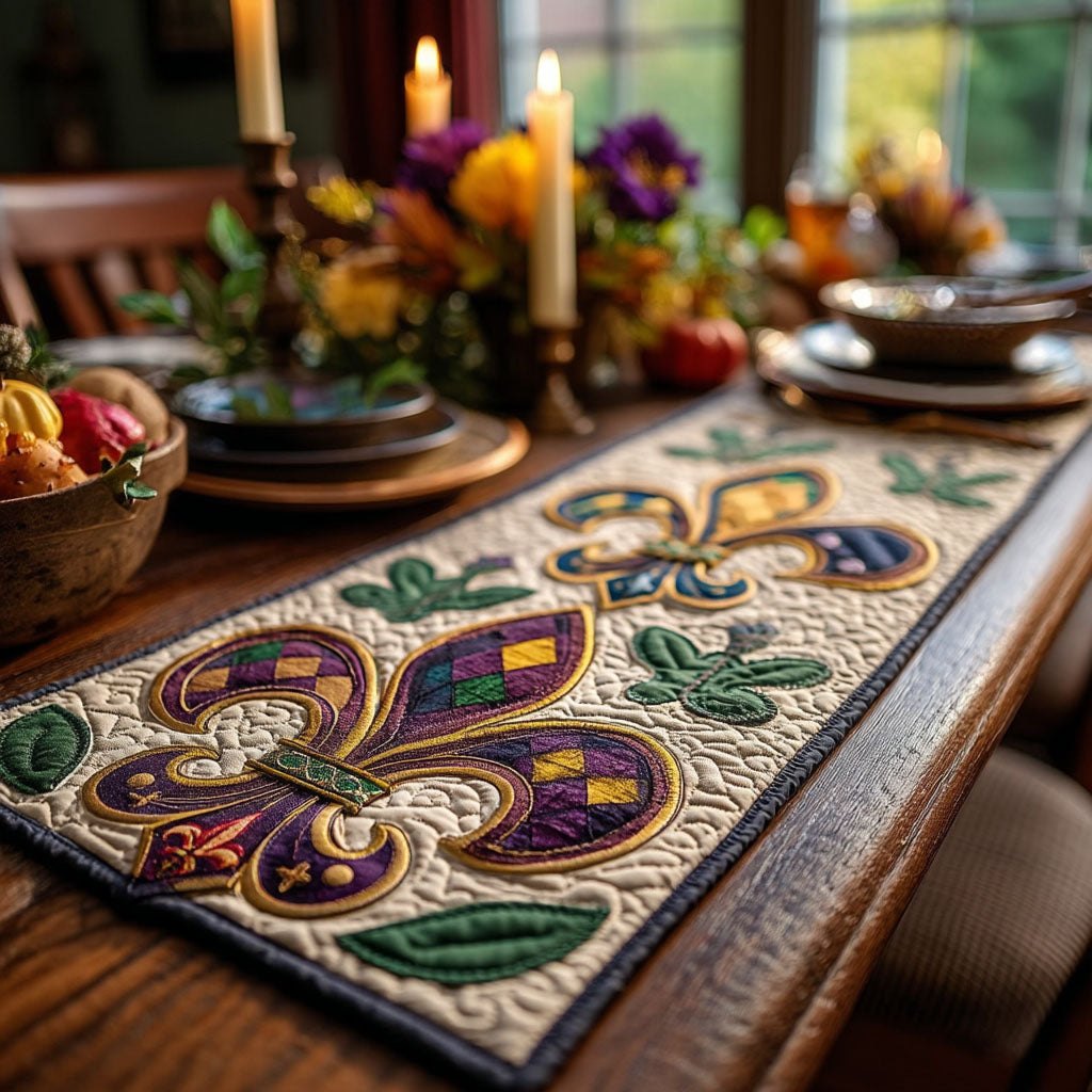 Masque of the Golden Hour Table Runner