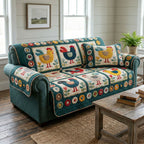 Meadow Chicken Sofa Cover