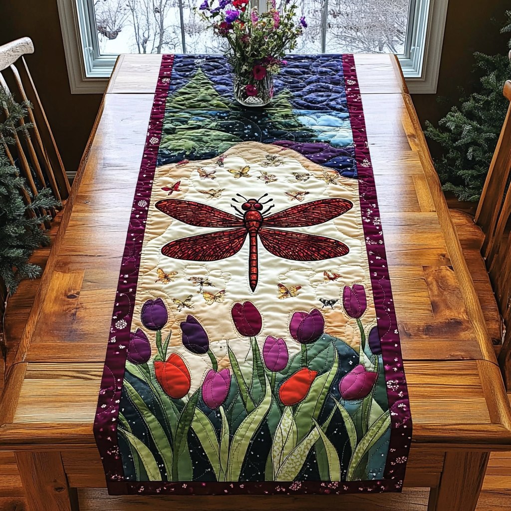 Meadow Glimmer Table Runner