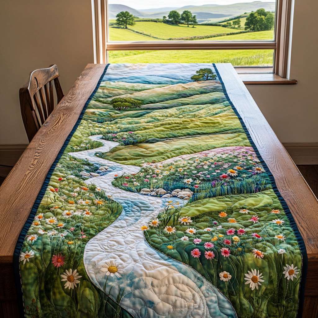 Meadow Journey Table Runner