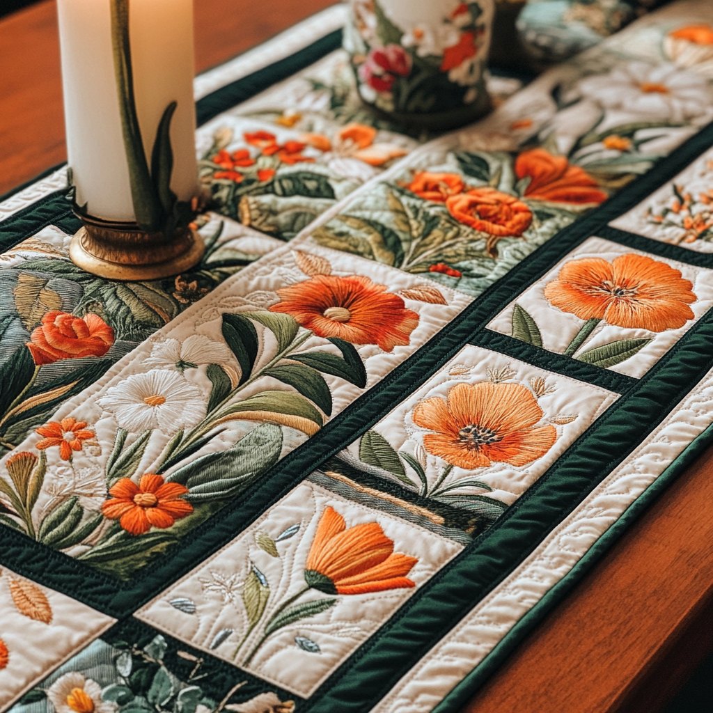 Meadow Lace Table Runner