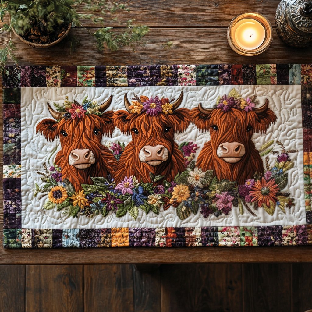 Meadow Mood Table Runner