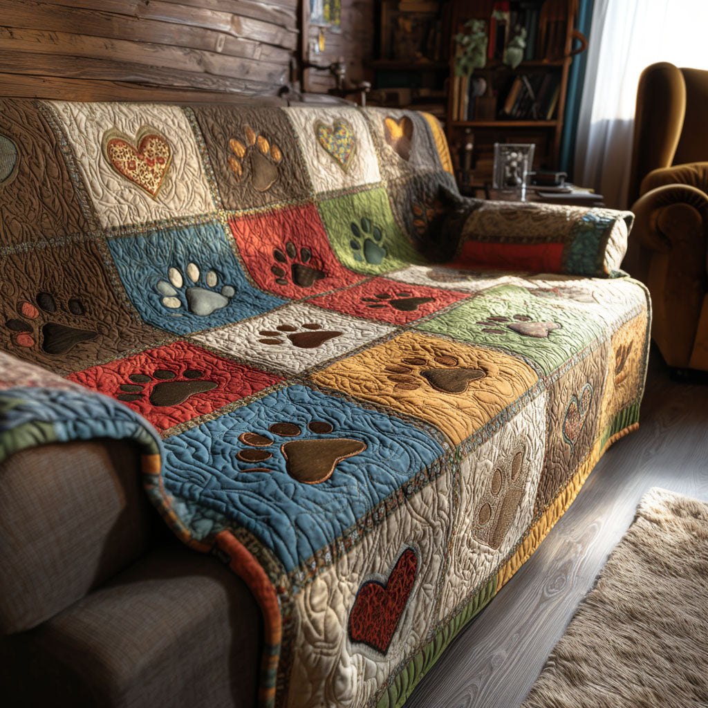 Meadow Paw Sofa Cover