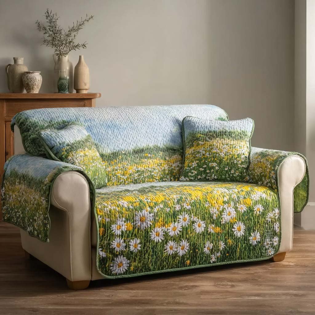 Meadow Daisy Sofa Cover
