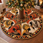 Headwrap Portraits Melanin Queens Christmas Tree Skirt
