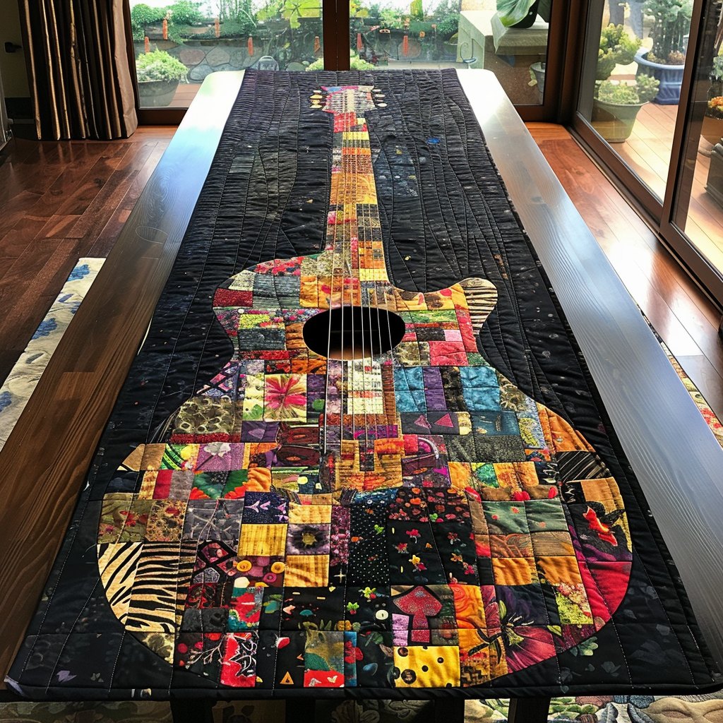 Melodic Spectrum Table Runner