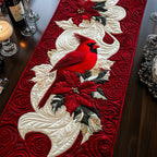 Merry Cardinal Moments Table Runner